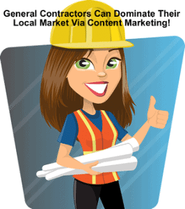 general contractors use content marketing for lead generation