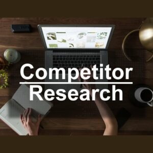 competitor research and market research