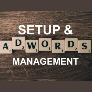 google adwords setup and manage